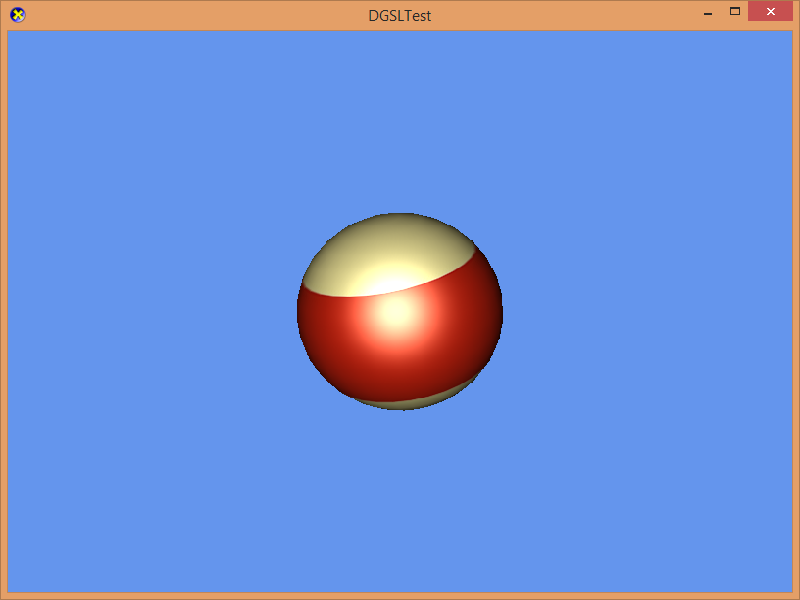 Screenshot of ball