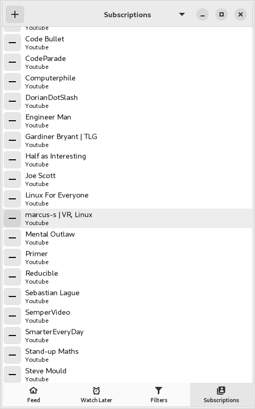 tubefeeder_screenshot_subscriptions.png