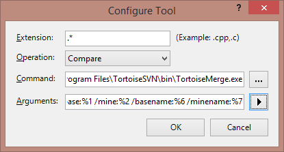 Compare Tool window