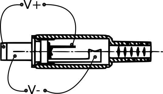 Coaxial connector: from Power supply