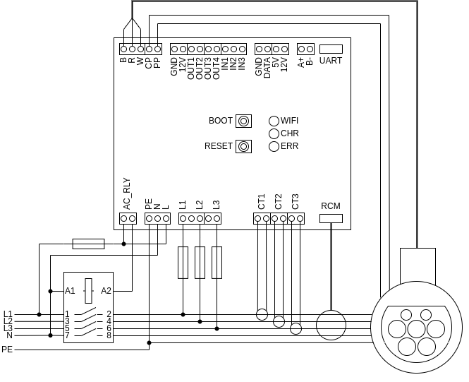 Wiring socket outlet