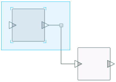 Selecting nodes and joints.