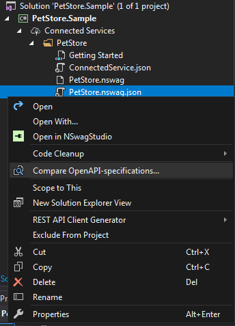 CompareOpenAPISpecificationsOneFileCommandMenu.png