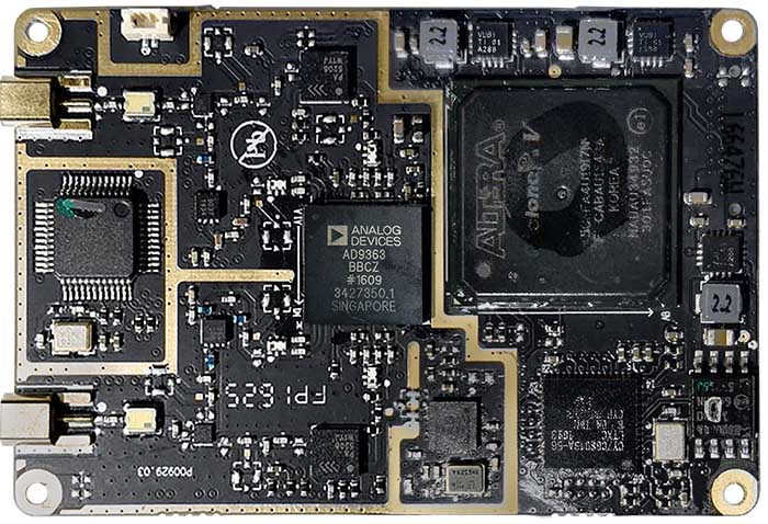 IG810 Air OFDM Transceiver board v3 B top