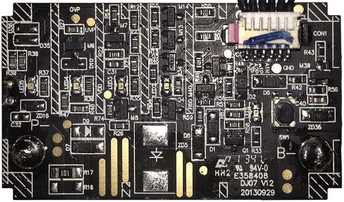 P330 Battery Intelligent board v12 A top