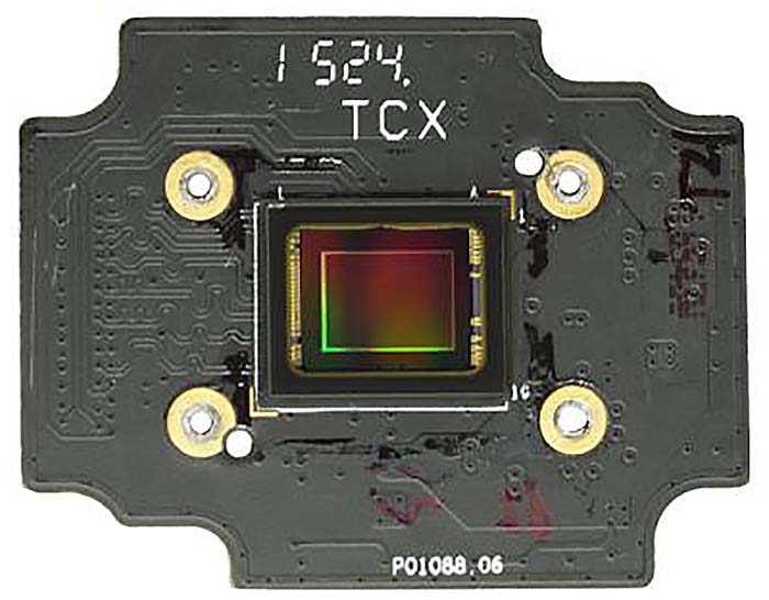 WM320 Camera sensor board v6 top