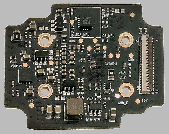 WM320 Camera sensor board v7 bottom