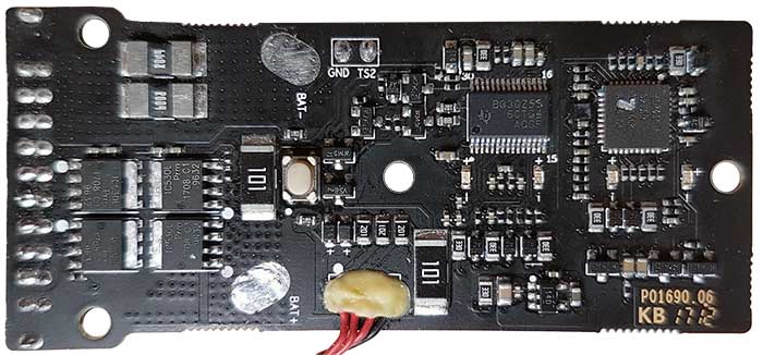 WM220 Battery Intelligent board v6 A top