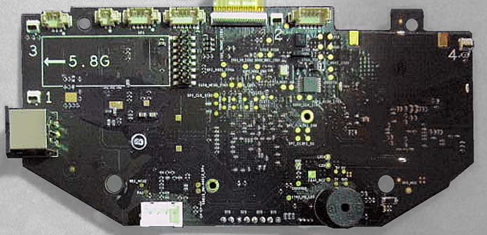 GL658b Main board vX btm