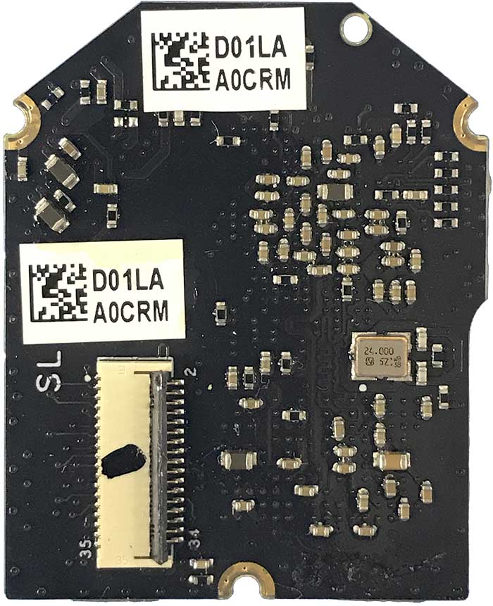 WM610 X5 Camera Live View Encoder board v1 A bottom