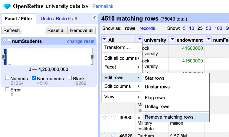 OpenRefine-RemoveAllMatchingRows.png