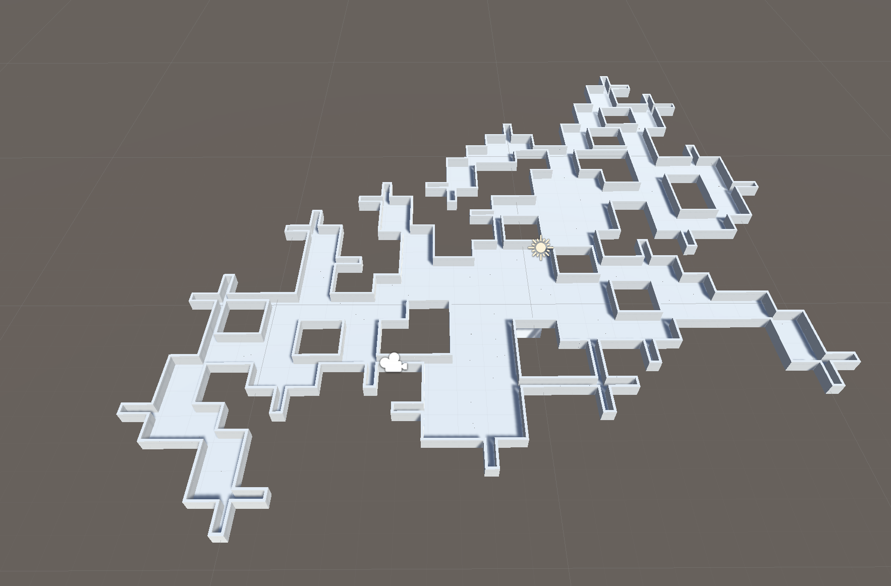 Labrys dungeon with placeholder models