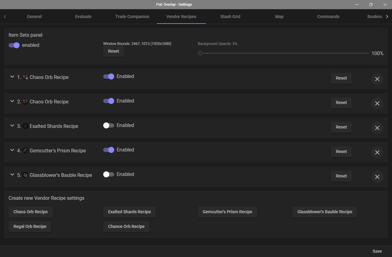 vendor_recipe_settings_overview.png