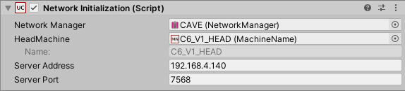 NetworkInitilization script