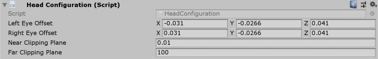 HeadConfiguration script